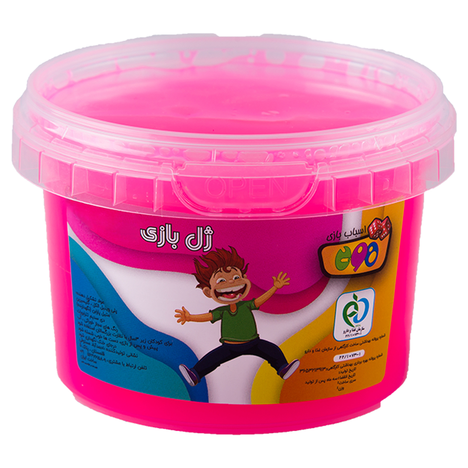 ژل بازی هوبی مدل صدفی