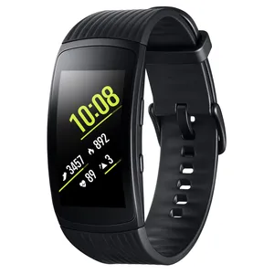 مچ بند هوشمند سامسونگ مدل Gear Fit 2 Pro Black سایز mm  125-165