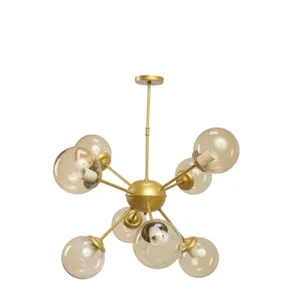 لوستر مدل مولکولی 8 شعله کد M123/8