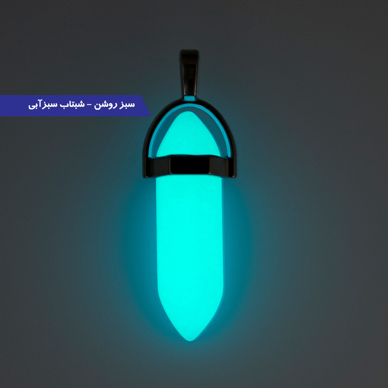 گردنبند برانت طرح شبتاب مدل کریستال سنگی