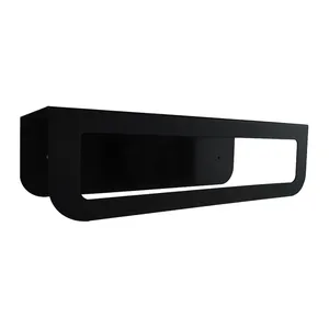 آویز حوله مدل دیواری فلزی لبه گرد کد zb6 