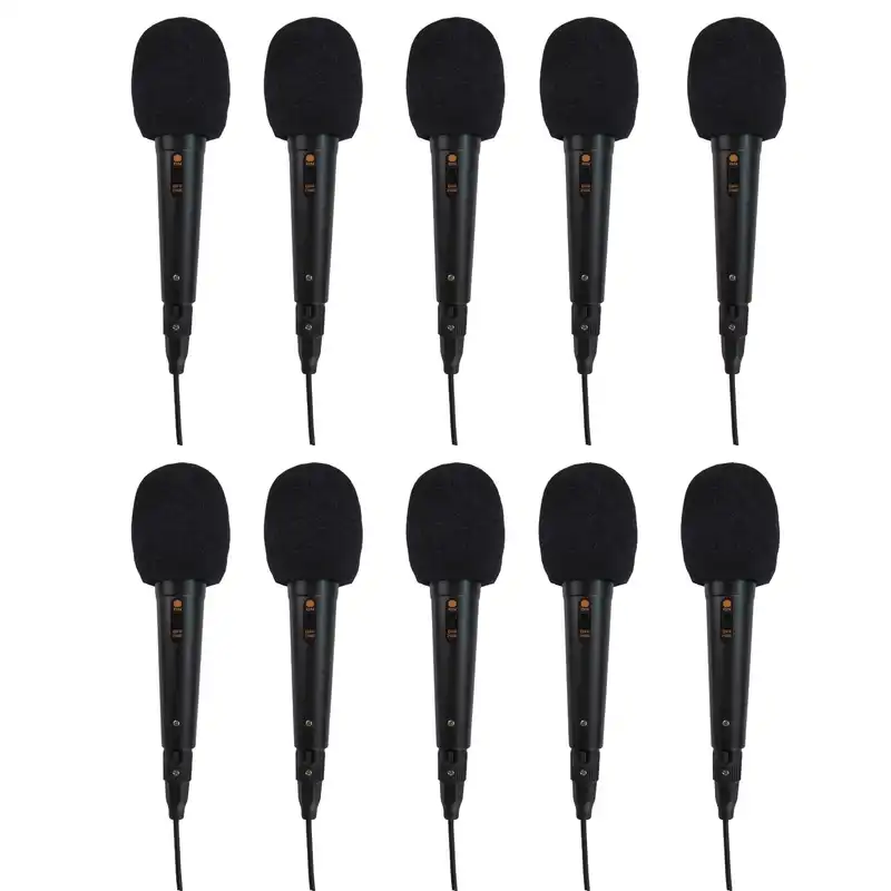 میکروفون مدل سرود بسته 10 عددی
