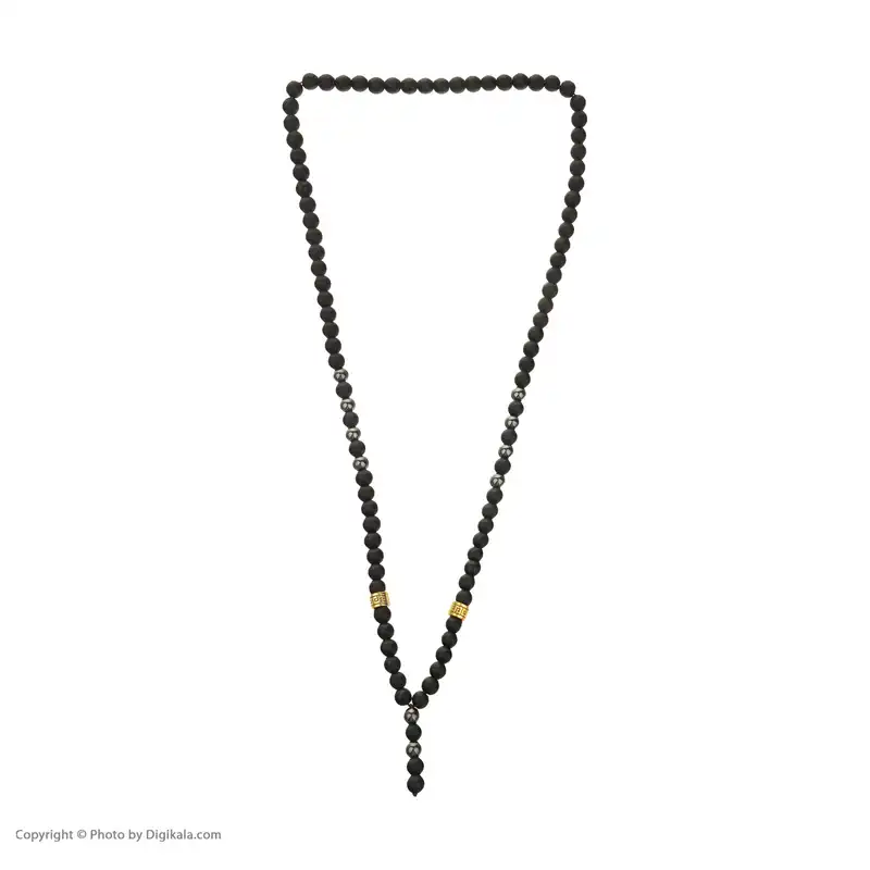گردنبند مدل مهره ای اونیکس Z6970