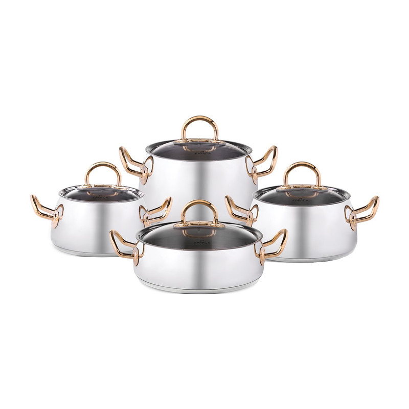 سرویس قابلمه 8 پارچه  کاراجا مدل ZEYNA