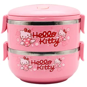 ظرف غذای مدل HELLO KITTY کد 1885