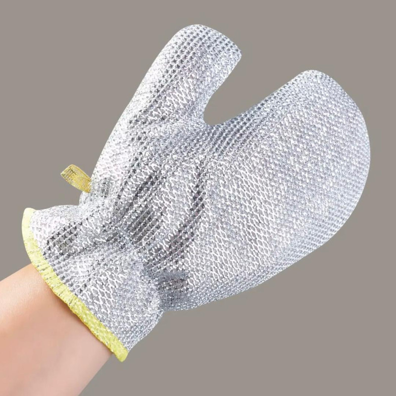 دستکش نظافت مدل اسکاچی توری کد 8897