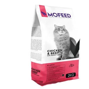 نقد و بررسی غذای خشک گربه مفید مدل Chiken&amp;Beef BM وزن 2000 گرم توسط خریداران