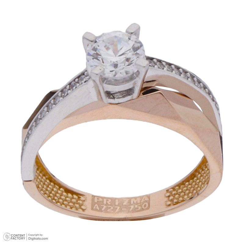 انگشتر طلا 18 عیار زنانه مایا ماهک مدل MR1100 طرح سولیتر