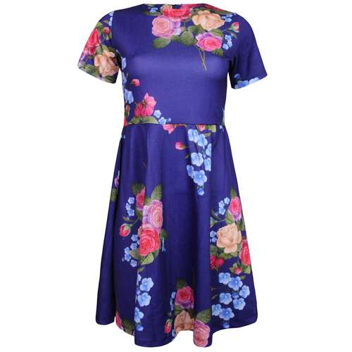 پیراهن زنانه ماییلدا مدل 4326-6368 رنگ سرمه ای