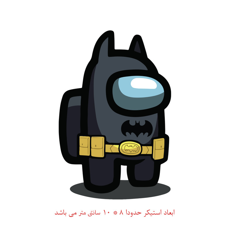 برچسب لپ تاپ طرح امونگ کد814