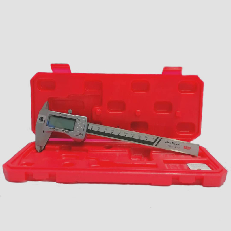 کولیس دیجیتال جی ال مدل 0-150mm گستره 150-0 میلیمتر