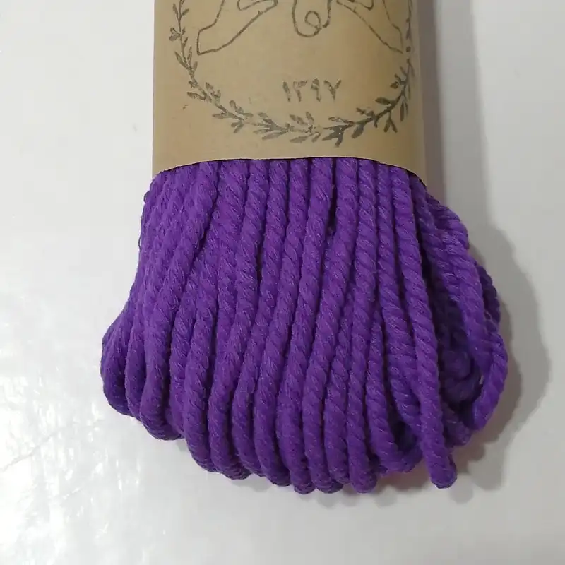 نخ مکرومه بافی هنر آنتیک مدل پنبه ای کد 145