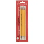 مداد مشکی کارن داش مدل Graphite بسته 4 عددی
