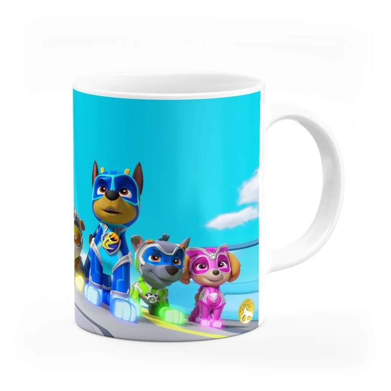 ماگ هومرو طرح انیمیشن سگ های نگهبان مدل MG4461