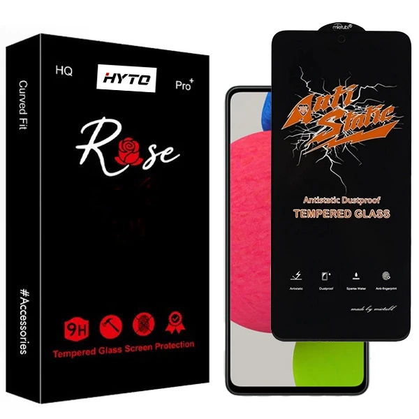 محافظ صفحه نمایش هیتو مدل Rose Antistatic Touch مناسب برای گوشی موبایل سامسونگ Galaxy a52 / note 11 Pro Plus