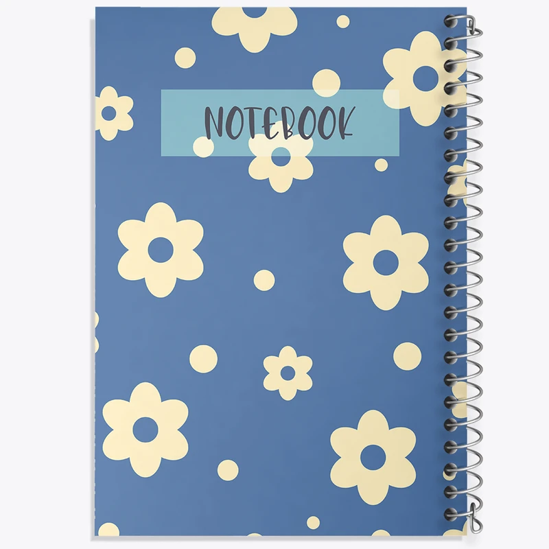 دفتر لیست خرید 50 برگ خندالو طرح گل گلی کد N187