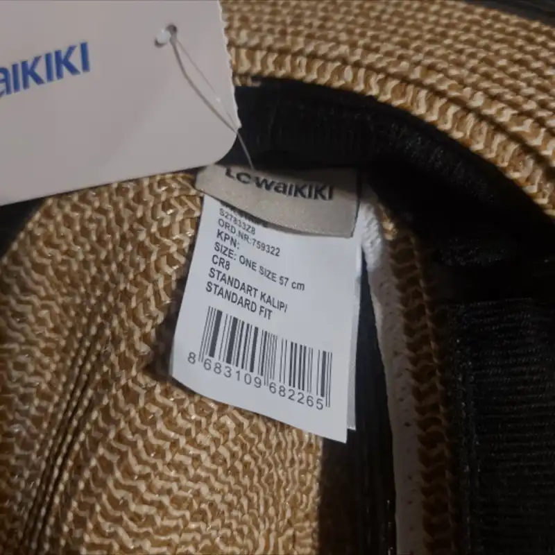 کلاه حصیری زنانه ال سی وایکیکی مدل ضد تعریق