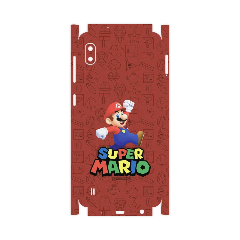 برچسب پوششی ماهوت مدل Super-Mario-Game-FullSkin مناسب برای گوشی موبایل سامسونگ Galaxy A10