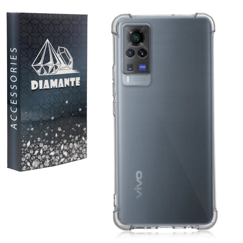 کاور دیامانته مدل Bianco Navy مناسب برای گوشی موبایل ویوو X60 Pro