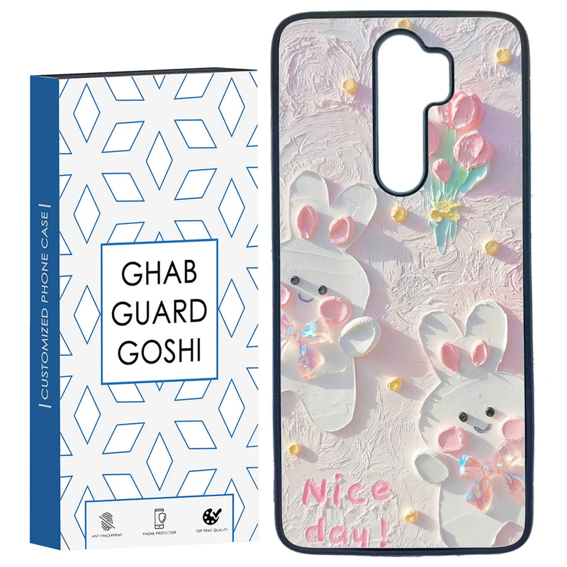 کاور قاب گارد گوشی طرح گل کد TPU-214 مناسب برای گوشی موبایل شیائومی Redmi Note 8 PRO