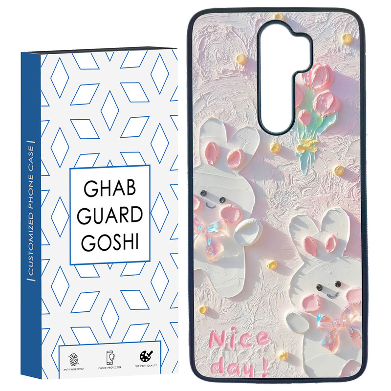 کاور قاب گارد گوشی طرح گل کد TPU-214 مناسب برای گوشی موبایل شیائومی Redmi Note 8 PRO