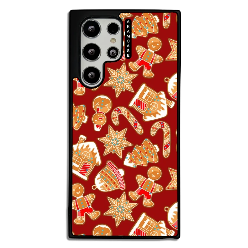 کاور آکام مدل AMC-WSGS22U-CHRISTMAS-8 مناسب برای گوشی موبایل سامسونگ Galaxy S22 Ultra