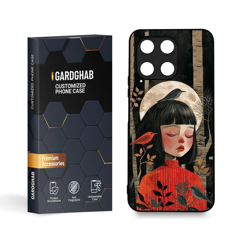 کاور گارد قاب مدل دخترانه مناسب برای گوشی موبایل آنر X6A