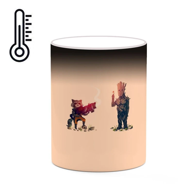 ماگ حرارتی کاکتی مدل Rocket Raccoon کد mgh39781