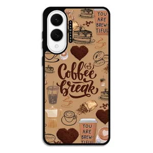 AKAM AMC-WSGS25E-COFFEE-18 Cover For Samsung Galaxy S25 Edge