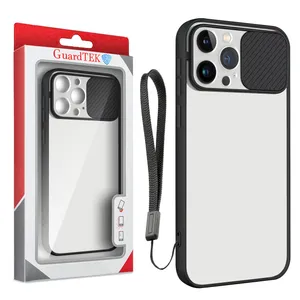 کاور گاردتک مدل Camshield مناسب برای گوشی موبایل اپل Iphone 13 Pro به همراه بند