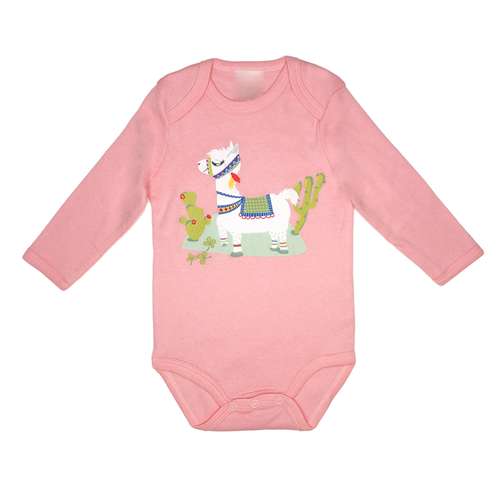 بادی آستین بلند نوزادی مدل JLINE