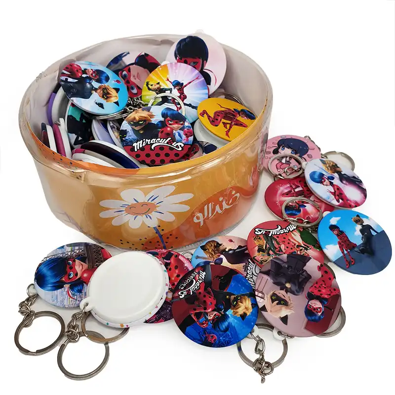 جاکلیدی خندالو مدل دختر کفشدوزکی و پسر گربه ای کد 8 مجموعه 50 عددی