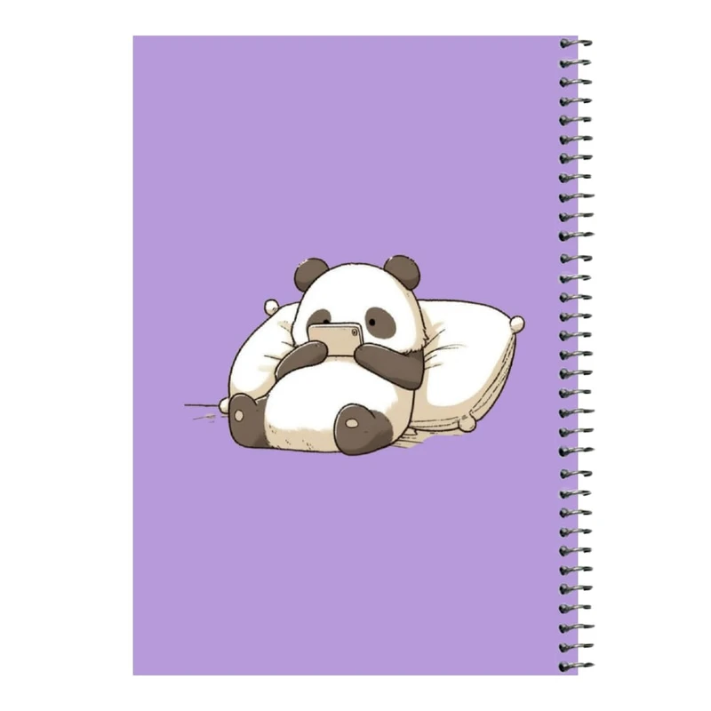 دفتر مشق 80 برگ اس جی مدل پاندا کد۳   