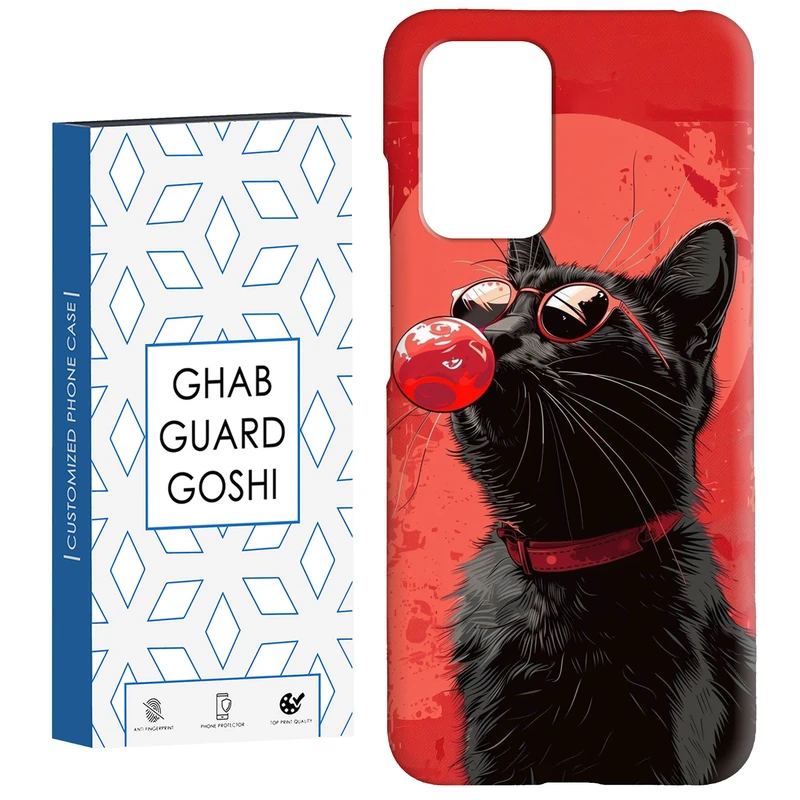 کاور قاب گارد گوشی طرح گربه کد Dimo-296 مناسب برای گوشی موبایل شیائومی  Redmi 10 