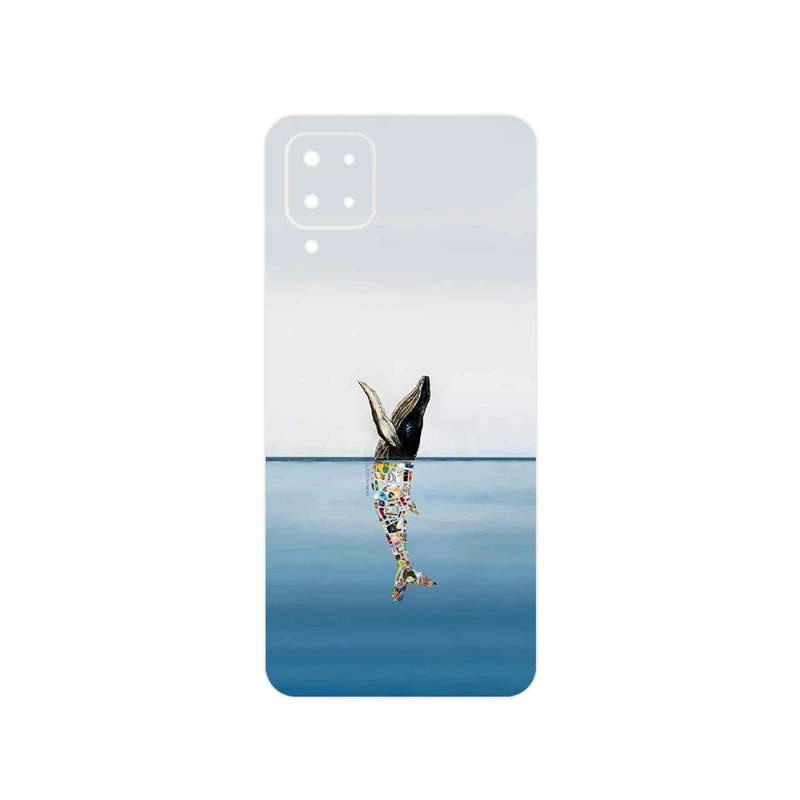 برچسب پوششی ماهوت مدل Collage of Sea Trash مناسب برای گوشی موبایل سامسونگ Galaxy F12