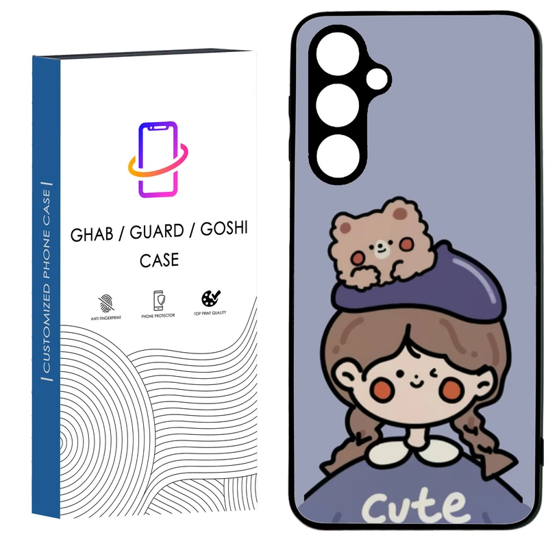 کاور قاب گارد گوشی طرح دخترانه کد 10- TPU مناسب برای گوشی موبایل سامسونگ Galaxy A34