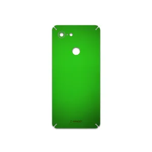 MAHOOT Metallic-Green Cover Sticker for Google Pixel 3