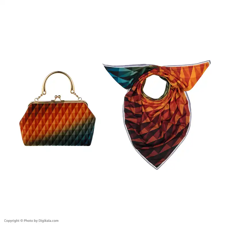 ست کیف و روسری زنانه مدل KS-111