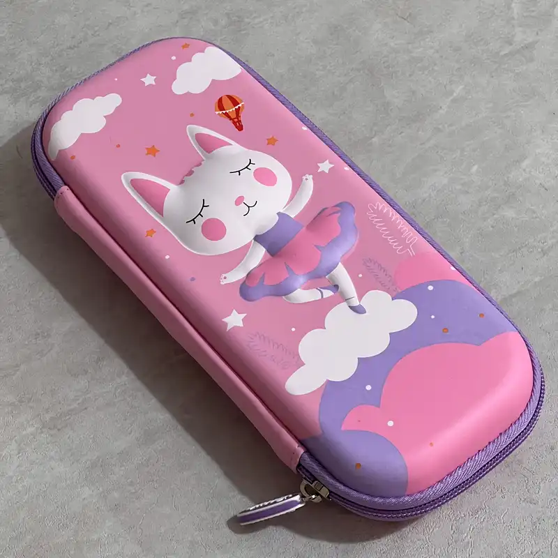 جامدادی مدل تبلتی فانتزی طرح برجسته گربه بالرین 33