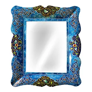 قاب  آینه میناکاری گالری آسمانی طرح دیبا2 مدل M-2