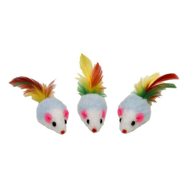 اسباب بازی گربه مدل 3-mouse بسته 3 عددی