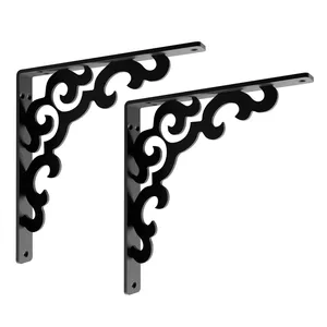 پایه نگهدارنده طبقه دیواری مدل Lace بسته 2 عددی