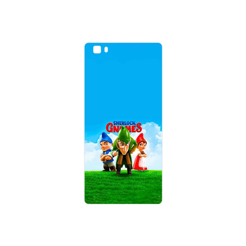 برچسب پوششی ماهوت مدل Sherlock Gnomes مناسب برای گوشی موبایل هوآوی P8 Lite