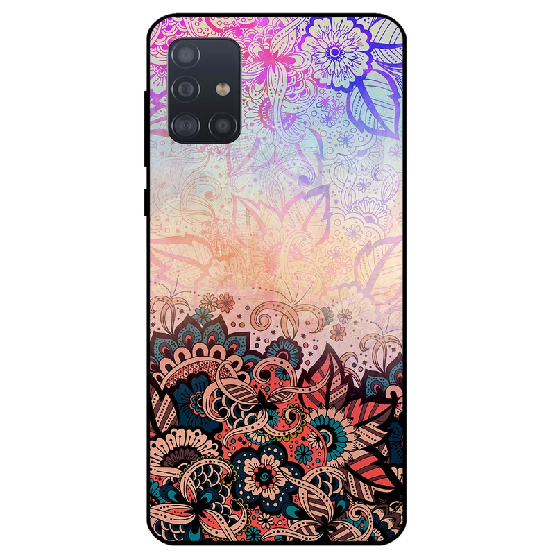 کاور مگافون طرح بته جقه مدل 7727 مناسب برای گوشی موبایل سامسونگ Galaxy A71   