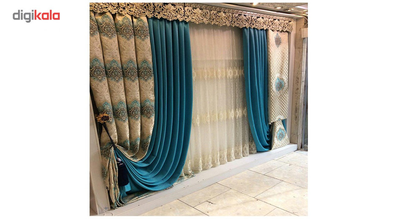 کتیبه پرده گل رز استخوانی (3 متر و 60 سانت)