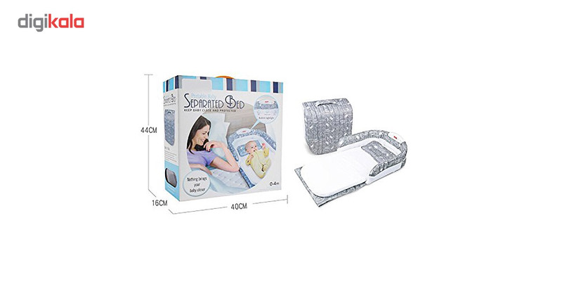 تخت سفری موزیکال نوزاد مدل Separated Bed