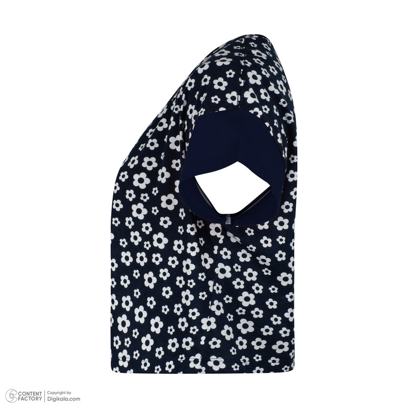 ست تی شرت آستین کوتاه و شلوارک زنانه ناربن مدل 15211088