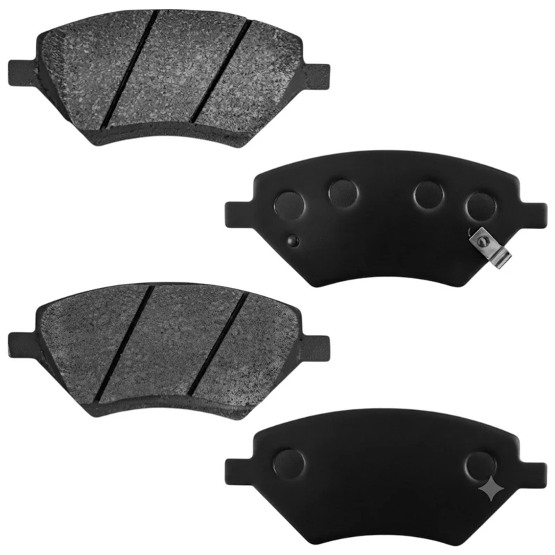 لنت ترمز دیسکی چرخ جلو خودرو فورس مدل 003573 دو جفت مناسب برای ام وی ام X55 و ام وی ام X55 Pro