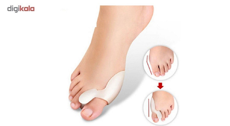 فاصله دهنده سیلیکونی ساپورت دار انگشت شست مدل S-012