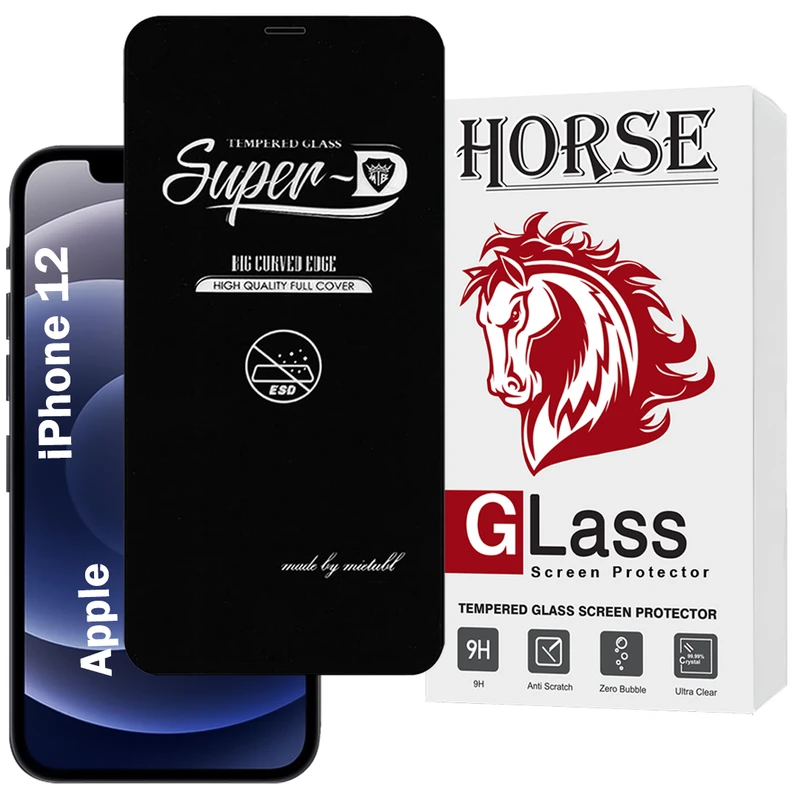 محافظ صفحه نمایش هورس مدل SUPERDNH مناسب برای گوشی موبایل اپل iPhone 12